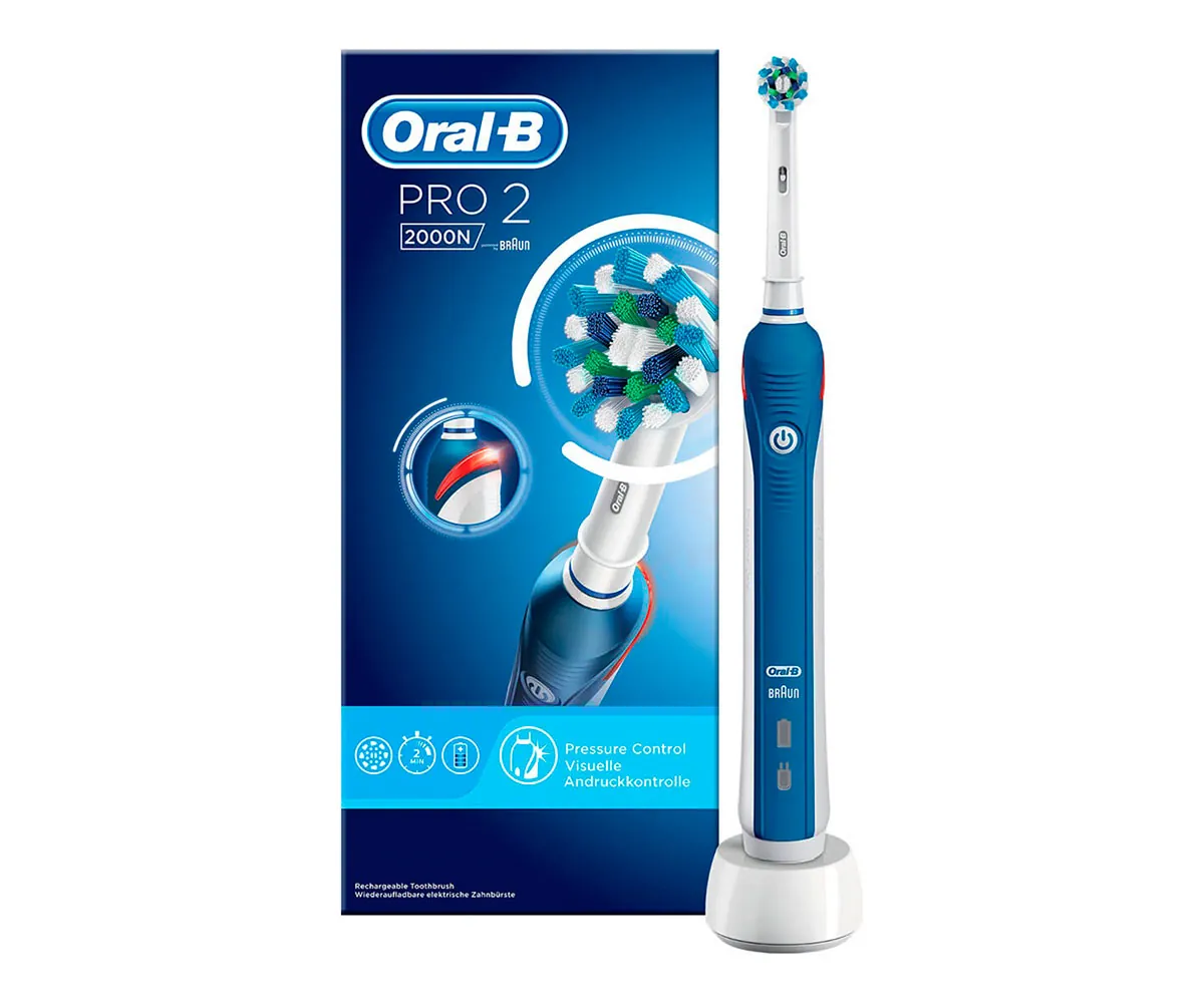 cepillo de dientes electrico Oral-B Pro 2 2000N menos de 100 euros